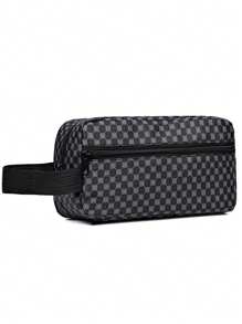 Bolsas de almacenamiento para hombres y mujeres, bolsas de almacenamiento de artículos de tocador de gran capacidad, pequeños kits de almacenamiento portátil