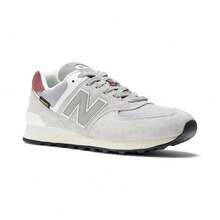 New Balance  U574KBR - Grey White Pale red - View 2