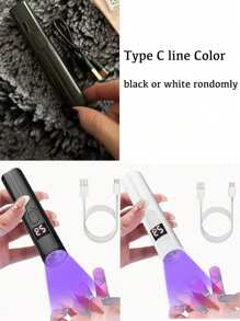 1pc/2pcs Portable UV LED Nail Lamp Handheld UV Light For Nails,Professional Nail Drying Lamp Gel X Lamp For Gel Nails Flash Cure Lamp For Gel Nails LED Nail Lamp Portable Mini Nail Dryer Gel Polish Nail Glue Gel USB Flashlight Home DIY Manicure Nail Art Tools Best Gifts For Girls