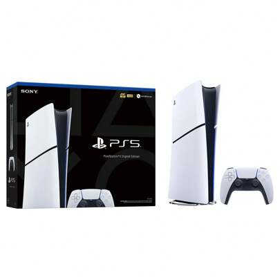 Sony PlayStation 5 Slim Console Digital Edition White