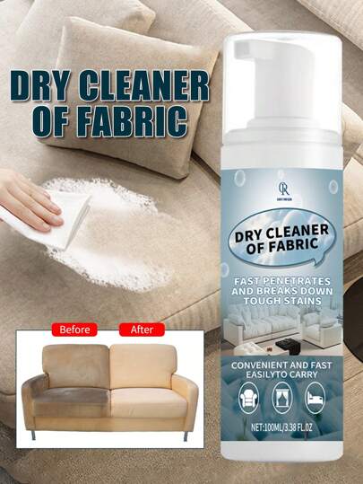 Fabric Foam Cleaner, Used To Clean And Remove Stains On Motorhomes, Clothes, Dry Cleaning Carpets, Curtains And Sofas Without Water