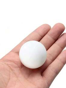 10 Portable Training Ping Pong Balls, Yellow/White Ping Pong Balls, Lightweight Seamless Bag, Suitable For Party Carnival Games. Throwing Games, Entertainment, Decoration, Handcraft Activities (Yellow 5, White 5) - Multicolor - View 4