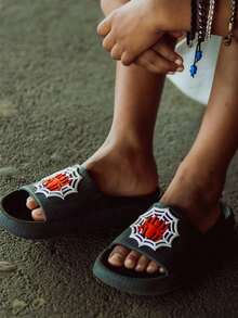 Pópidí Kids Slippers - màu đen - Xem 1