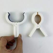 4/8 pièces Pinces de serviette de plage extra larges, 8 pièces, pinces de serviette de 9,5 cm pour chaises de plage, croisière haute résistance, pinces porte-serviettes pour vêtements, piscine, bateau, 2 couleurs : kaki et bleu