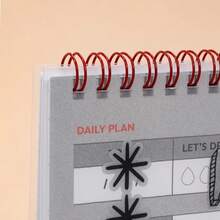 Miniso Magical Series Multifunctional Study Planner, 80 Sheets Of High-Quality Paper (1 PC) - Multicolor - View 3