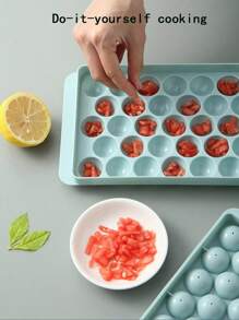1pc Ice Lattice, Circular Ice Block Mold, Made Of Materials