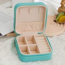 1pc/5pcs/10pcs/20pcs/30pcs Personalized Jewelry Storage Box, Customized With Name, Letter, Anniversary Date, Perfect Gift For Girlfriend, Anniversary, Fashion, Colorful, Casual, Minimalist, Personalized, Unique, Ideal Gift For Girlfriend, Family, Friends, Suitable For Valentine's Day, Birthday, Graduation, Wedding, Prom