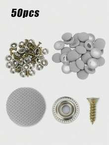 50pcs Car Ceiling/Headliner Repair Fixing Clips - Grey - View 11