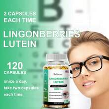 Eye Vitamin Supplement Softgels, 860 Mg Per Serving - Vision Health Support - 120 Softgels - 1 瓶 - 查看 7