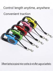 1 Piece Dog Leash Automatically Retractable Dog Walking Tool Dog Leash Pet Leash Color Blocking Bone Frosted Leash Portable Dog Leash Automatically Retractable Dog Walking Chain (Different Batches Do Not Affect The Use And Appearance)