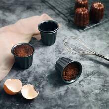 1pc/2pcs/5pcs/10pcs, Mini Cake Mold, Croquembouche Mold, Dessert Mold, Pudding Mold, Non-Stick Cake Baking Mold, Perfect For Birthday And Christmas - Multicolor - View 2