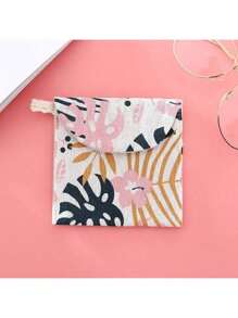 Sanitary Napkin Storage Bag Menstrual Bag Cute Portable Auntie's Towel Bag Large Capacity Tampon Bag Carry-On Bag 1pc