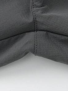 Balabala Boys' Quick-Dry Cargo Shorts, Stylish & Breathable Summer Wear - Dark Gray - View 7