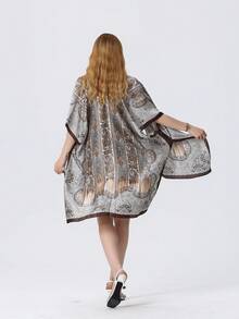 1 Piece Paisley Pattern Bohemian Shawl - Multicolor - View 11