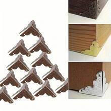 20pcs, 25MM, Metal Decorative Corner Guards For Wooden Box, Printed Wooden Box Edging - Multicolor - View 3