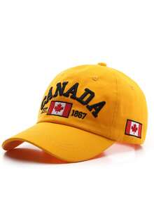 Men's Casual Letter Embroidered Baseball Cap - Multicolor - View 7