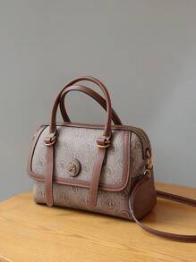 Borsa a mano con design di cuscino oversize, modello minimalista alla moda con unicorno, borsa a tracolla e shopper versatile, borsa a spalla e borsa a tracolla vintage in PVC trapuntato di alta qualità per donne, nuovo arrivo 2025