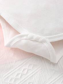 女婴草莓印花 + 草莓印花裙 + 蝴蝶印花发圈连体衣套装 - 彩色 - 查看 8