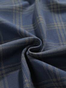 2pcs Men's Loungewear Set - Short Sleeve Cardigan Top And Long Pants, Breathable Moisture-Wicking Pajamas