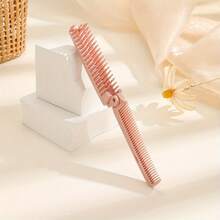1pc/2pcs/4pcs Portable Foldable Comb, Anti-Static Dual-Use Comb, Fine-Tooth Double-Sided Design, Travel Mini Bangs Comb, Home Air Cushion Massage Brush, Essential For Female Students Dorm, Suitable For Daily Travel, Styling Tool For Normal Hair - Multicolor - View 13
