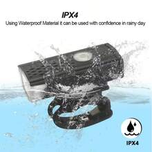 Luz LED recargable por USB para bicicleta, conjunto de faro delantero y trasero para bicicleta de montaña y carretera, accesorios para ciclismo - luz roja blanca - Ver 6