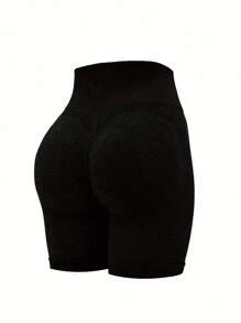 1 pièce Short de compression pour le yoga, l'extérieur ou la course