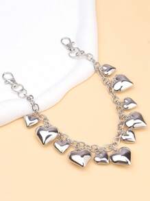 1pc Street Fashion Crossbody Bag With Chain Decoration, Stylish And Versatile For Women