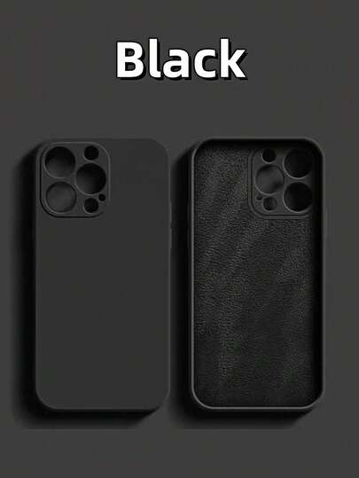 Shockproof Anti-Fingerprint Silicone Phone Case Compatible With IPhone 16/15/14/13/12 Pro Max, S23 Ultra, Redmi Note 11, OPPO Phones, Apple 17/17 Pro/17 Pro Max, Kindle Paperwhite 13, Kindle Paperwhite 16, Black Shark, 17 Pro Max, Honor Magic 7 Lite, OPPO A40, 13, Phone Cover, Phone Accessories, A56 5G, Phone Case, 13 Mini Phone Case, Suitable As Gift For Girlfriend