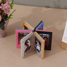 6 Piece Colorful Magnetic Photo Frame Set, 3" Fridge Magnet Album Frames For Family Memory Photo Displays, Decorative Photo Card Displays For Family Rooms, Living Rooms And Offices, Christmas, Valentine's Day And New Year's Gifts