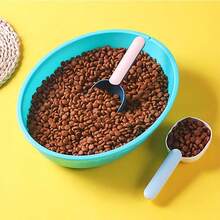 1pc ABS Material Dog/Cat Food Scoop With Multi-Functional Handle And Clip, Suitable For Dogs, Cats And Rabbits, Easy To Clean And Reliable - Multicolor - View 3