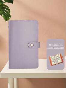 100 Pcs Envelope Budget Challenge Loose Leaf Binder, Money Saving Binder, Multi-Function Loose Leaf Storage Organizer Pouch, Portable,Boho Vibes