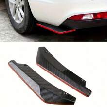 Car Rear Bumper Diffuser Splitter With Separate Spoiler & Scrape Protector, Rear Spoiler Modification