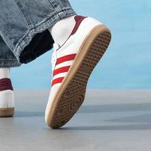 Adidas Originals SAMBA OG 男女通用运动鞋，2026 春季新款运动休闲鞋，运动鞋，训练鞋，T 字头鞋 JI3201 - 白色 - 查看 8