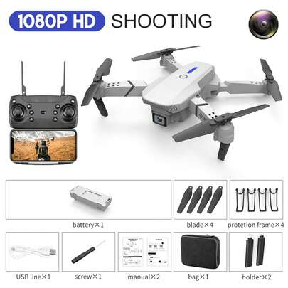 Foldable Drone Quadcopter With 4K Camera Headless Mode Altitude Hold Gesture Photo Track Flight For Beginners