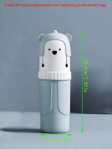 1pc Portable Cute Toothbrush Storage Box, Ladies & Students Travel Toothbrush Cup, Anti-Drop Toothbrush Cup, Multi-Function Portable Toothbrush Storage Box, Travel & Home Use Portable Toothbrush Storage Box With Rinse Cup, Essential For Bathroom And Travel - Multicolor - View 10