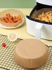 100pcs Paper Air Fryer Liners, Non-Stick Baking Paper, Compatible With Most Air Fryers Air Fryer Kitchen Air Fryer Liners Air Fryer Paper Airfryer Air Frier