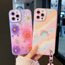Printed Cover With Pearl Handle – Protection And Charm - Lila Púrpura - Ver 1