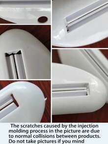 Easy Squeeze Toothpaste Dispenser Clips Multifunctional Waste Reducing Bathroom Accessory For Toothpaste And Facial Cleansers Easy To Squeeze Toothpaste Dispenser Plastic Very Suitable For Home And Travel Reducing Waste Manual Toothpaste Tube Squeezer Portable Self Standing Plastic Dispenser Clip For Bathroom No Power Required Oval Design With Hanging Hole Home Bathroom Decor Summer - Multicolor - View 10