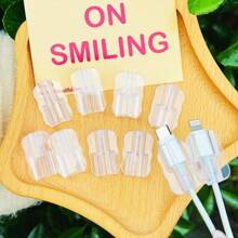 5 Pcs/10 Pcs ABS Resin Cable Sleeves: Protect Your Cables From Breakage And Disconnection
