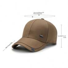 Baseball Cap For Men Letter Sign Adjustable Personalized Dad Hats For Spring, Summer - Grey - View 8