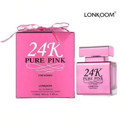 24K Pure Pink Perfume 100ml For women
