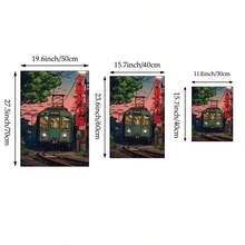 1buc Poză de perete nostalgică Estetică japoneză Imprime pe pânză Picturi Postere asiatice de epocă Decor retro pentru dormitor, sufragerie sau cărucior de bar, cămin, decor de perete Cadou pentru ea fără ramă - Multicolor - Vizualizare 7