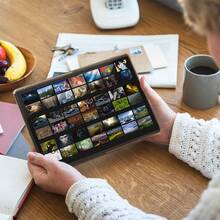 Tablet 10 Inch Android Tablet PC, 10.1" Android 14 Tablets, DDR4 6GB RAM 32GB ROM 2MP+8MP Dual Camera, WiFi-6 1TB Expand IPS Full HD Display Tab, 6000mAh Battery Powerful Performance Tablet - 黑色 - 查看 6