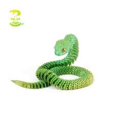 3D Printed Art Creative Snake And Surprise Egg Set With Joints - Colorful Home Office Decor, Perfect For Easter, Halloween And Thanksgiving Gifts | Eye Colors Come In A Variety Of Colors Birthday Graduation