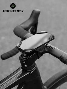 ROCKBROS Non-Blocking Bike Phone Mount Elastic Silicone Handlebars Grip 4-7 Inch Anti-Shock - Multicolor - View 1