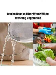 Foldable Handle Kitchen Anti-Oil Splash Cover Filter Net Pan Lid, Cooking Tool - Multicolor - View 8