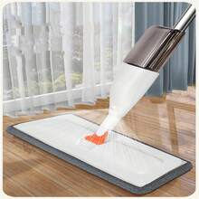Combination Set. Household Spray Mops, Floor Mops, Stainless Steel Rods Are Durable, Spray Rotary Flat Mops, Wet And Dry Mops, Creative Spray Mops, Disinfection Mops, Multi-Functional Mops, Flat Mops, Easy To Clean, Hands Are Not Dirty, Household Cleaning Tools, Suitable For Cleaning Living Rooms, Bathrooms, Kitchens, Student Dormitories, Floors, Tiles, Marble, Glass, Etc. Festivals, Gifts. - 彩色 - 查看 21
