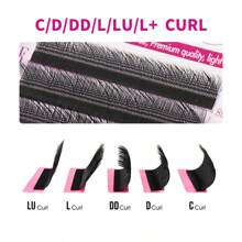 FADVAN 0.07 8-12mm C/D/L/M-Curl Mix Lashs 12 Rows YY/3DW/4DW/5DW/6DW/7DW/8DW Shape Lashes Natural Soft Lash Tech Supplies Brazilian Eyelash Premade Volume Fan Lashes Extension,Professional Eyelash Grafting,Lash Tech Supplies