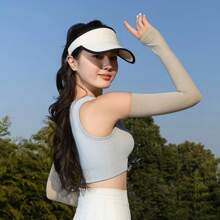 Sun Protection Sleeve For Women; Outdoor Cycling Ice Sleeve For Men And Women; Plain Simple Protection For