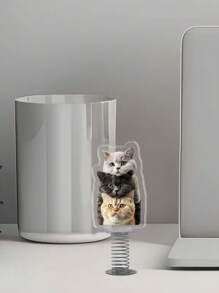 1 szt. spersonalizowana akrylowa dekoracja samochodowa dla zwierząt, wyjątkowa, spersonalizowana, kreatywna dekoracja wiosenna, akrylowa figurka z kiwającą głową, uroczy prezent DIY ze zdjęciem dla chłopaka/dziewczyny, męża/żony, taty/mamy, prezent dla zwierzaka, prezent świąteczny, prezent noworoczny, walentynki, urodziny, rocznica, dzień ojca, dzień matki, prezent dla pary, wyjątkowy prezent dla niej/niego, nadruk graficzny